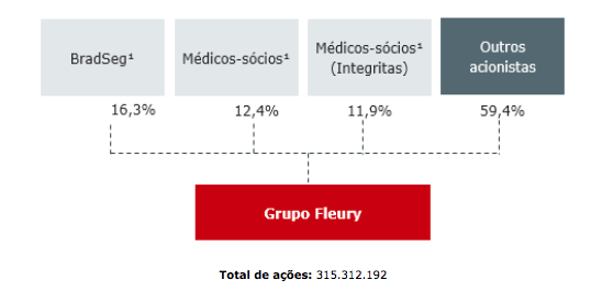 Composição Acionária da Fleury